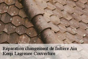 Réparation changement de faitière 01 Ain  Kenji Lagrenee Couverture