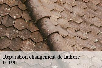 Réparation changement de faitière  pont-de-vaux-01190 Beaudier Couverture 