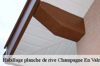 Habillage planche de rive  champagne-en-valromey-01260 