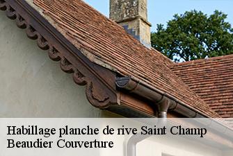 Habillage planche de rive  saint-champ-01300 Beaudier Couverture 