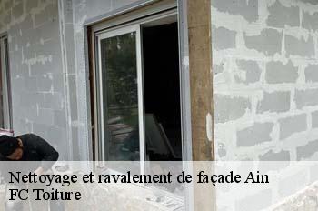 Nettoyage et ravalement de façade 01 Ain  FC Toiture