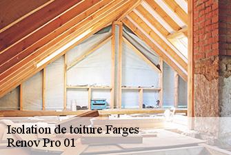 Isolation de toiture  farges-01550 Renov Pro 01