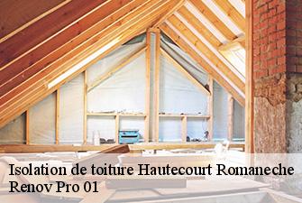 Isolation de toiture  hautecourt-romaneche-01250 Renov Pro 01
