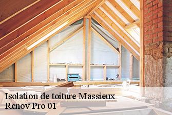 Isolation de toiture  massieux-01600 Renov Pro 01