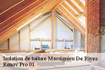 Isolation de toiture  massignieu-de-rives-01300 Renov Pro 01
