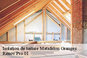 Isolation de toiture  matafelon-granges-01580 Renov Pro 01