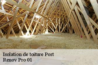 Isolation de toiture  port-01460 Renov Pro 01