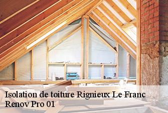 Isolation de toiture  rignieux-le-franc-01800 Renov Pro 01