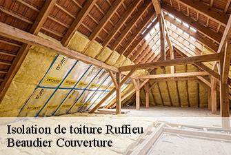 Isolation de toiture  ruffieu-01260 Beaudier Couverture 