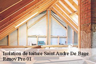 Isolation de toiture  saint-andre-de-bage-01380 Renov Pro 01