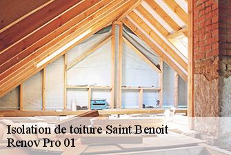 Isolation de toiture  saint-benoit-01300 Renov Pro 01
