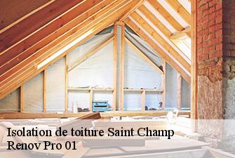 Isolation de toiture saint-champ-01300 Renov Pro 01