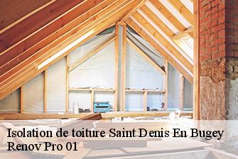 Isolation de toiture  saint-denis-en-bugey-01500 Renov Pro 01
