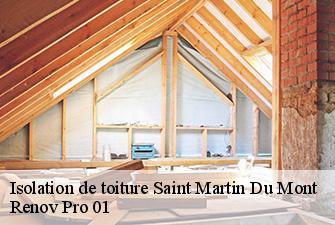 Isolation de toiture  saint-martin-du-mont-01160 Renov Pro 01