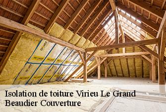 Isolation de toiture  virieu-le-grand-01510 Beaudier Couverture 