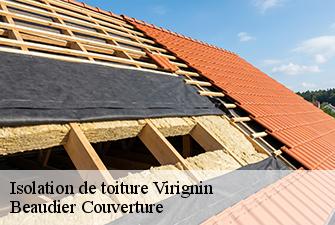 Isolation de toiture  virignin-01300 Beaudier Couverture 