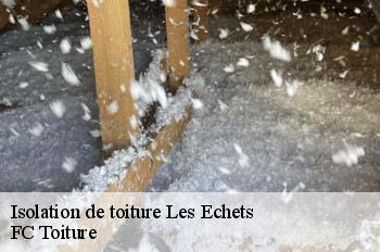 Isolation de toiture  les-echets-01700 FC Toiture