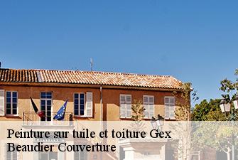 Peinture sur tuile et toiture  gex-01170 Beaudier Couverture 