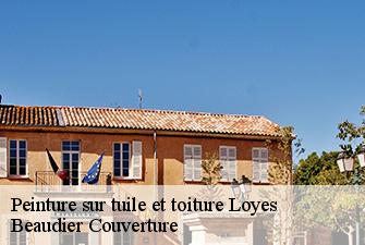Peinture sur tuile et toiture  loyes-01800 Beaudier Couverture 
