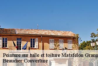 Peinture sur tuile et toiture  matafelon-granges-01580 Beaudier Couverture 