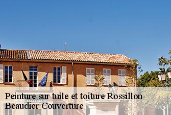 Peinture sur tuile et toiture  rossillon-01510 Beaudier Couverture 