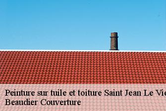 Peinture sur tuile et toiture  saint-jean-le-vieux-01640 Beaudier Couverture 