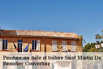 Peinture sur tuile et toiture  saint-martin-de-bavel-01510 Beaudier Couverture 