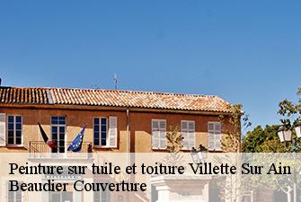 Peinture sur tuile et toiture  villette-sur-ain-01320 Beaudier Couverture 