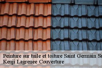 Peinture sur tuile et toiture saint-germain-sur-rhone-01200 Kenji Lagrenee Couverture