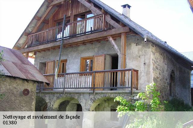 Nettoyage et ravalement de façade  bage-le-chatel-01380 