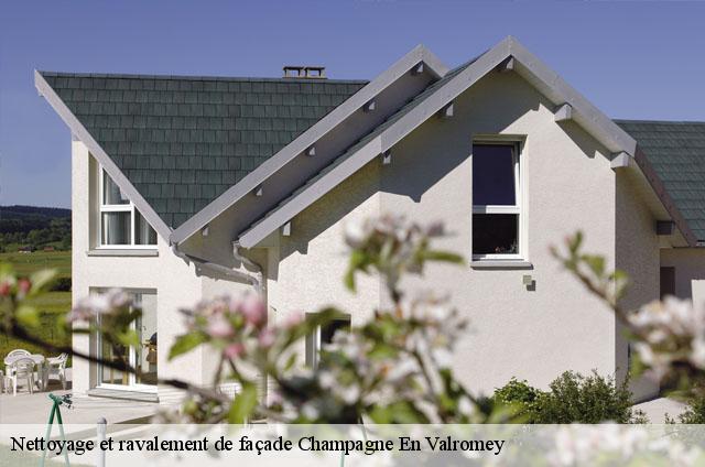 Nettoyage et ravalement de façade  champagne-en-valromey-01260 