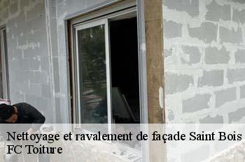 Nettoyage et ravalement de façade  saint-bois-01300 FC Toiture
