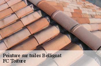 Peinture sur tuiles  bellignat-01810 