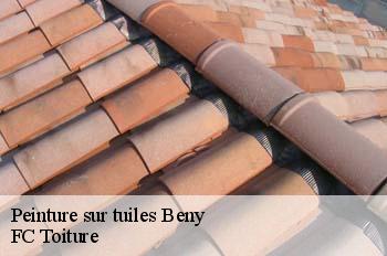 Peinture sur tuiles  beny-01370 FC Toiture