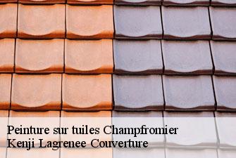 Peinture sur tuiles  champfromier-01410 Kenji Lagrenee Couverture