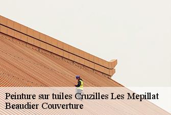 Peinture sur tuiles  cruzilles-les-mepillat-01290 Beaudier Couverture 