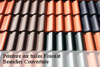 Peinture sur tuiles  foissiat-01340 Beaudier Couverture 