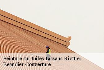 Peinture sur tuiles  jassans-riottier-01480 Beaudier Couverture 