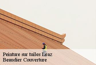 Peinture sur tuiles  leaz-01200 Beaudier Couverture 