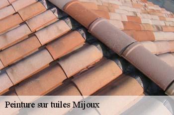 Peinture sur tuiles  mijoux-01170 