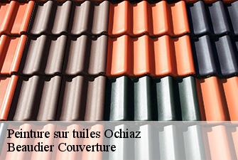 Peinture sur tuiles  ochiaz-01200 Beaudier Couverture 