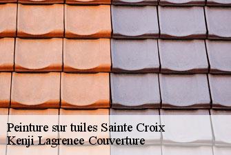 Peinture sur tuiles sainte-croix-01120 Kenji Lagrenee Couverture