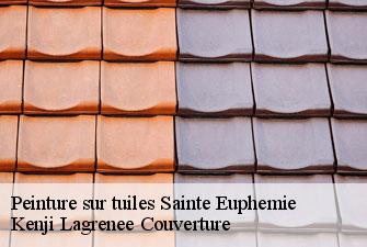 Peinture sur tuiles  sainte-euphemie-01600 Kenji Lagrenee Couverture