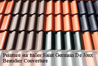 Peinture sur tuiles  saint-germain-de-joux-01130 Beaudier Couverture 