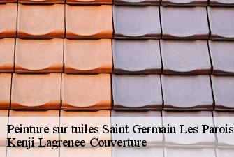 Peinture sur tuiles saint-germain-les-paroisses-01300 Kenji Lagrenee Couverture