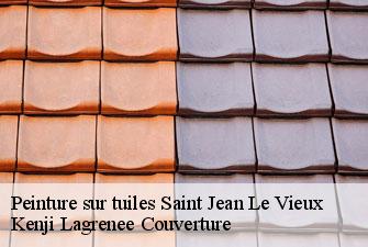 Peinture sur tuiles  saint-jean-le-vieux-01640 Kenji Lagrenee Couverture