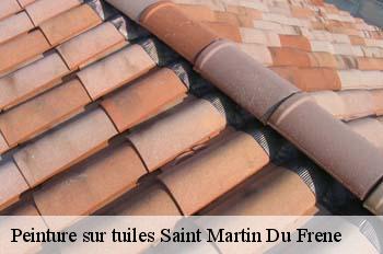 Peinture sur tuiles  saint-martin-du-frene-01430 