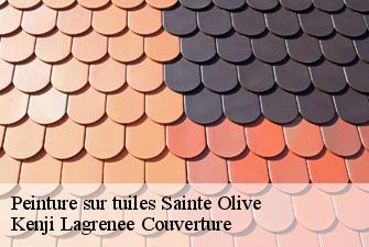 Peinture sur tuiles sainte-olive-01330 Kenji Lagrenee Couverture