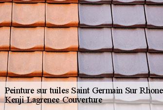 Peinture sur tuiles saint-germain-sur-rhone-01200 Kenji Lagrenee Couverture
