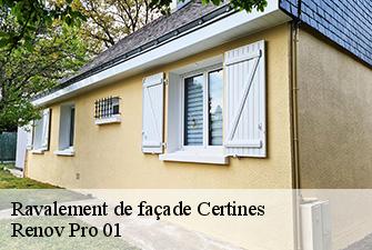 Ravalement de façade  certines-01240 Renov Pro 01